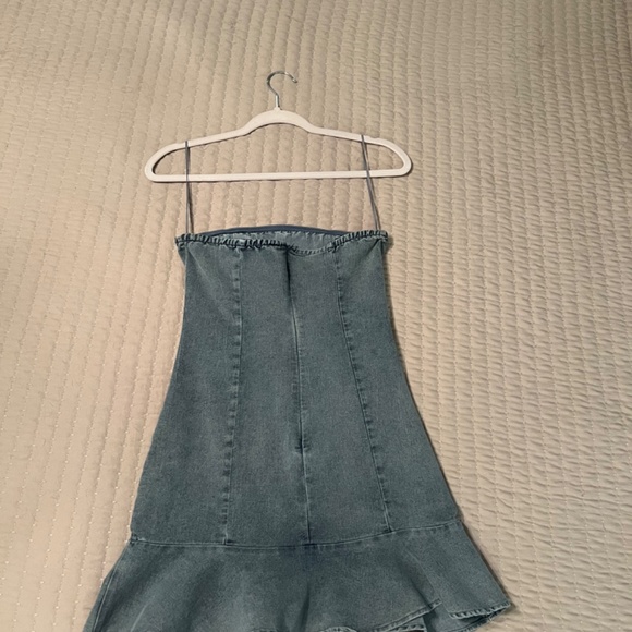 Blue Blush Jean Dress Small - Picture 2 of 4